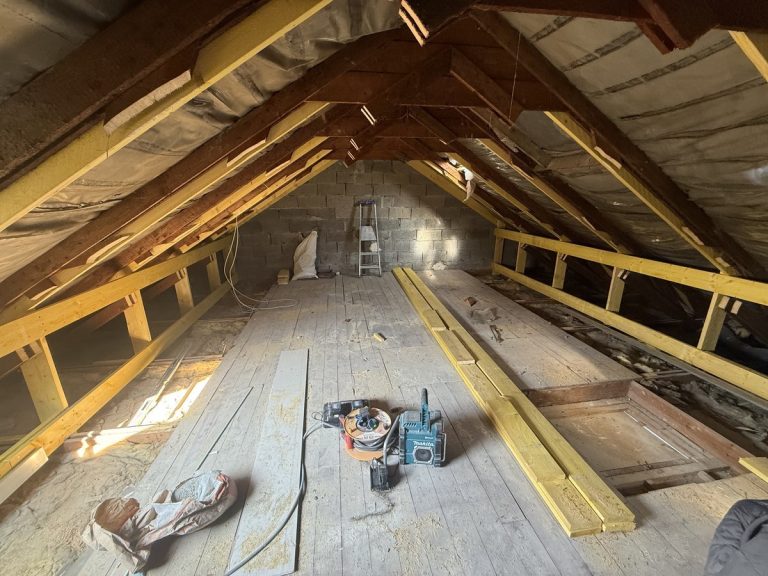 modificaiton de charpente pour aménager les combles